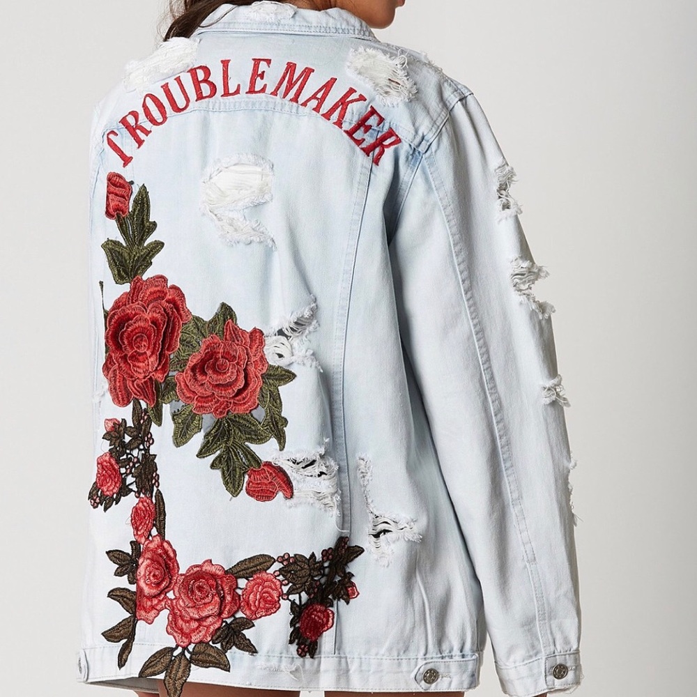 Denim “Troublemaker” Jacket